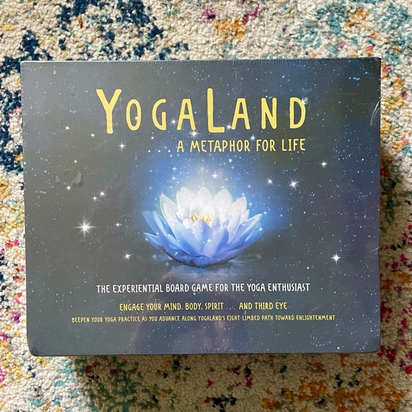 Yogaland: A Metaphor For Life Experiential Board Game Brand New In Package Gift - Picture 2 of 5